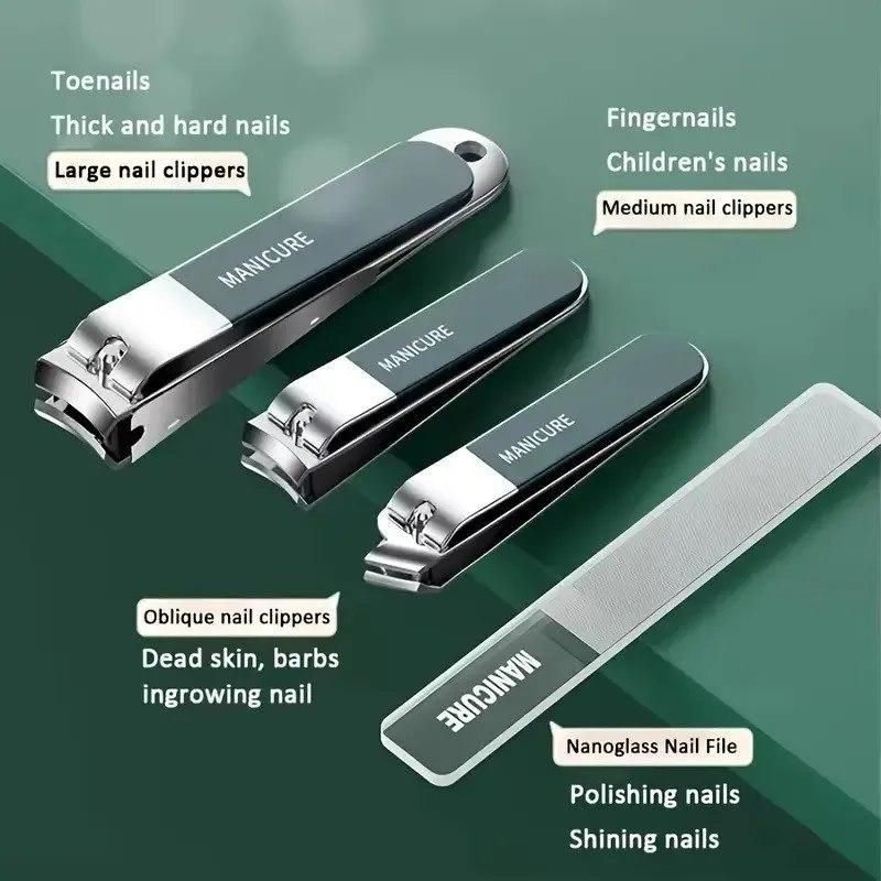 10 in 1 Nail Clipper Set with Ear Cleaner