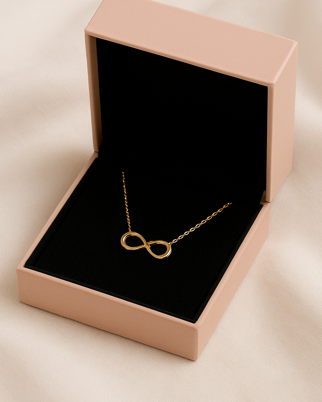 Chain Necklace with Infinity Pendant